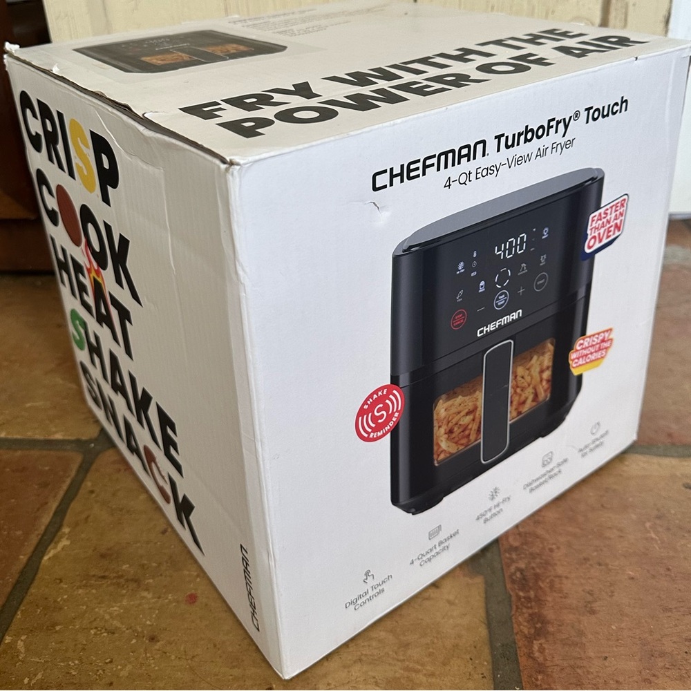 Chefman TurboFry Touch 4-Qt Air Fryer (New in Box) - Picture 3 of 3